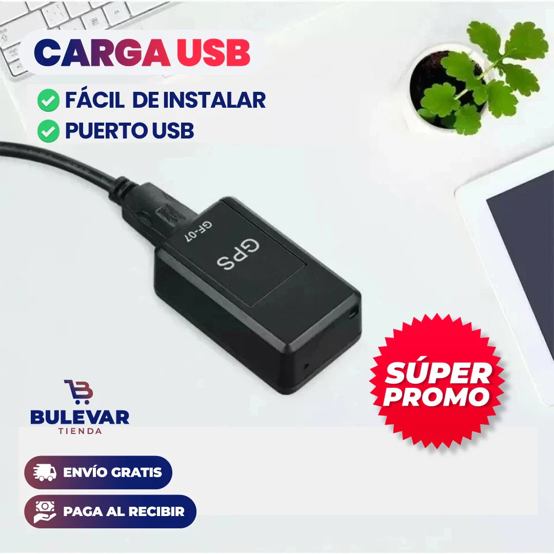 Mini Localizador Gps + Envío Gratis