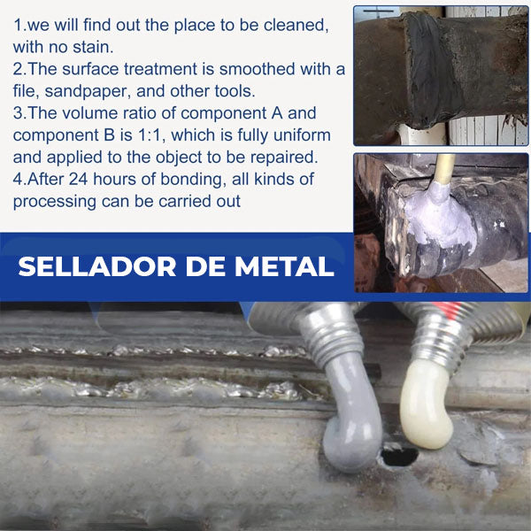 SELLADOR DE METAL PROFESIONAL 2x1 + ENVÍO GRATIS Y REGALO 🎁