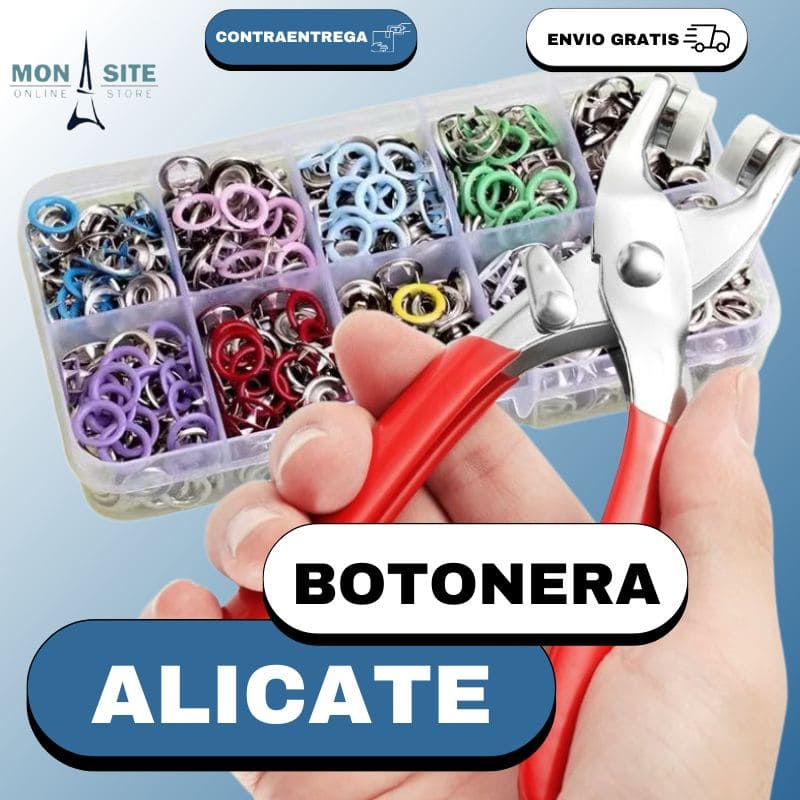 Juego de Botones con Alicates + ENVÍO GRATIS Y REGALO 🎁