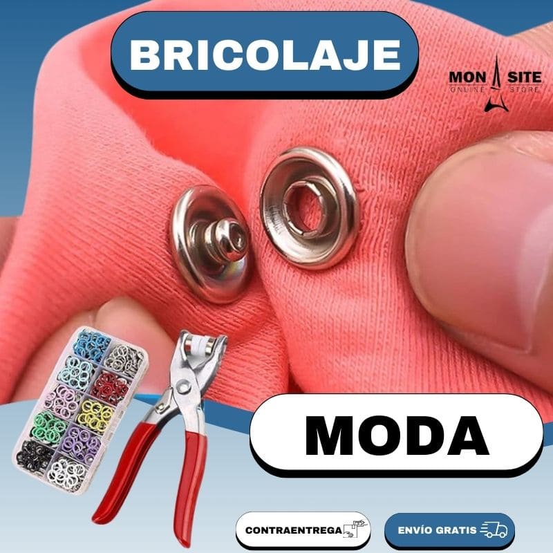 Juego de Botones con Alicates + ENVÍO GRATIS Y REGALO 🎁