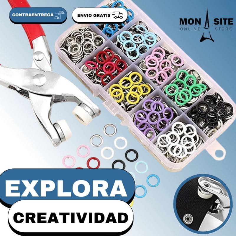 Juego de Botones con Alicates + ENVÍO GRATIS Y REGALO 🎁