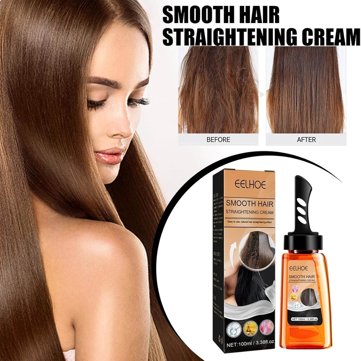 Crema alisadora de cabello + envío gratis