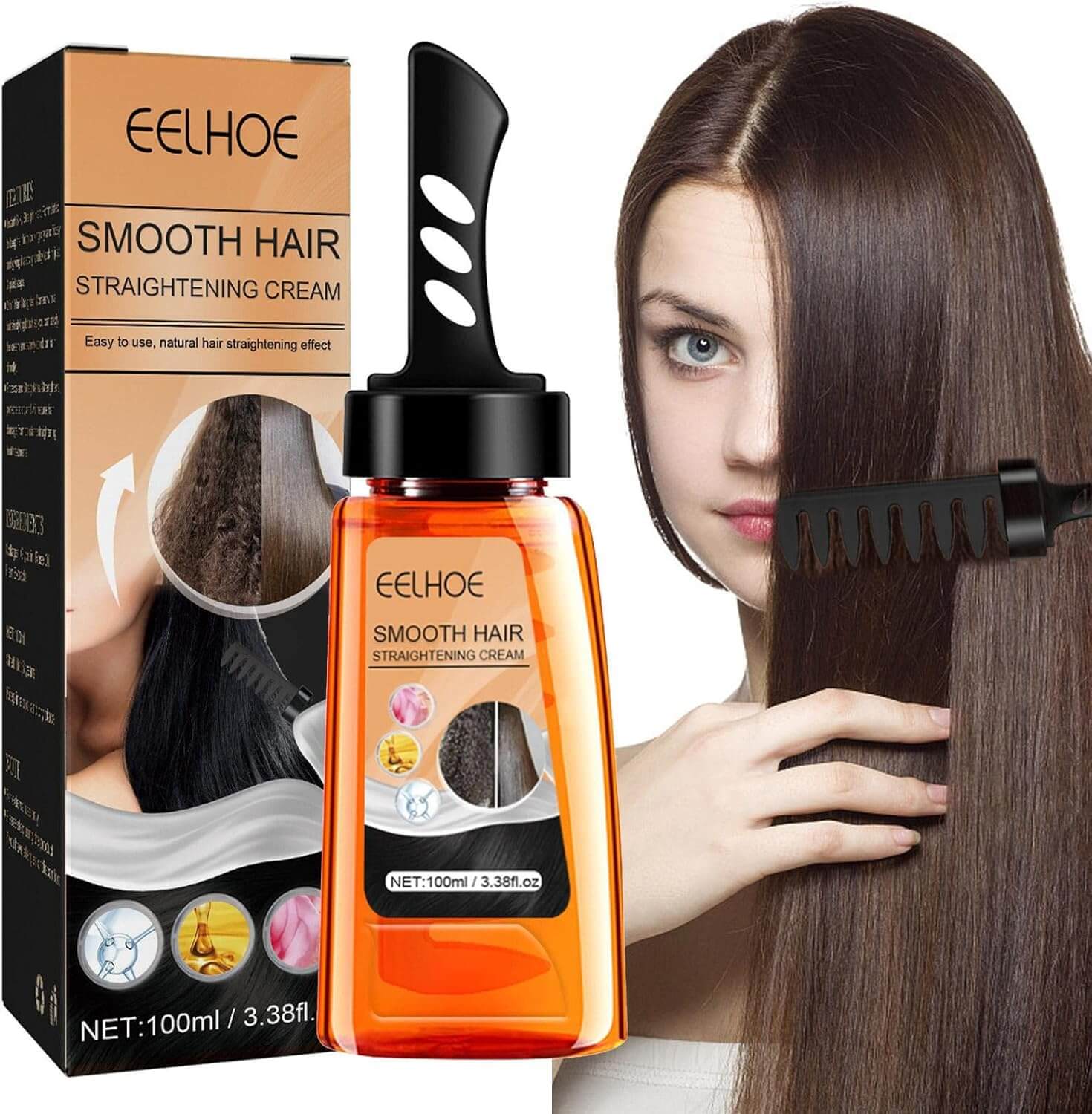 Crema alisadora de cabello + envío gratis
